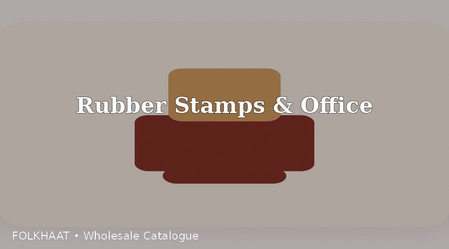 Rubber Stamps & Office