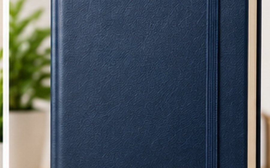 Blue Hardcover Notebook