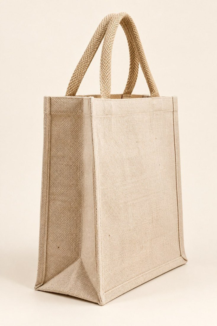 Deep Gusset Jute Shopper