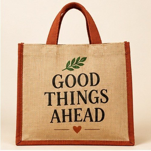 Layered Typography Shopper - Good Things Ahead