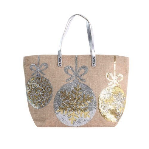Ornament Print Mini Tote
