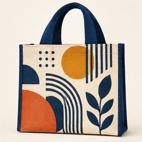 Tropical Floral Tote - Modern Geometry