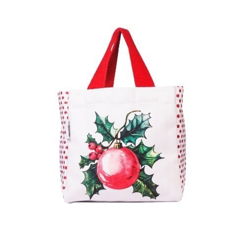 Holly & Berry Holiday Tote