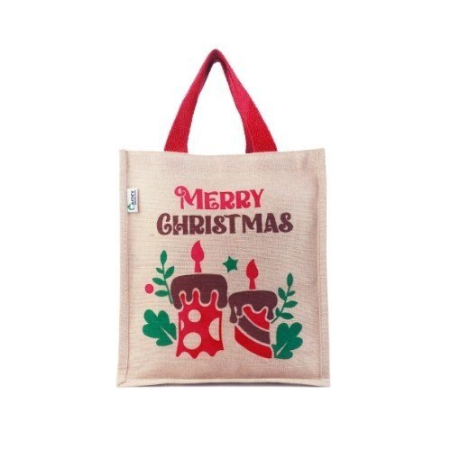 Merry Christmas Printed Tote