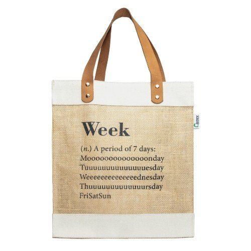 Week Typography Shopper